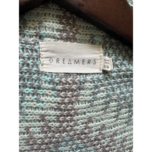 Dreamers‎ Open Front Cardigan Sweater Aztec Print Small/Medium Boho Chic - Picture 2 of 8